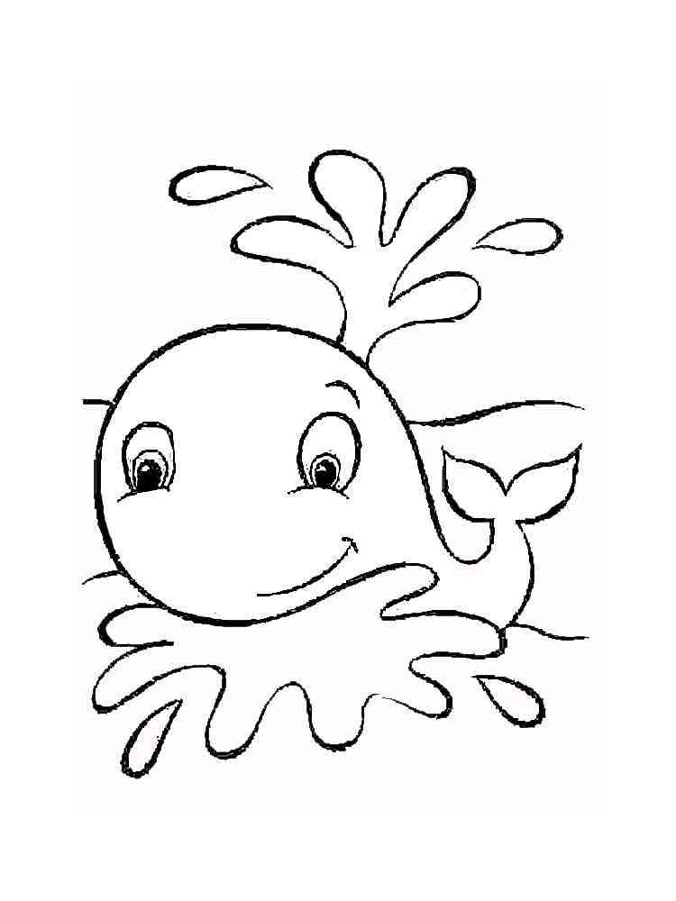 113 Whale Coloring Pages for Kids Printable 80