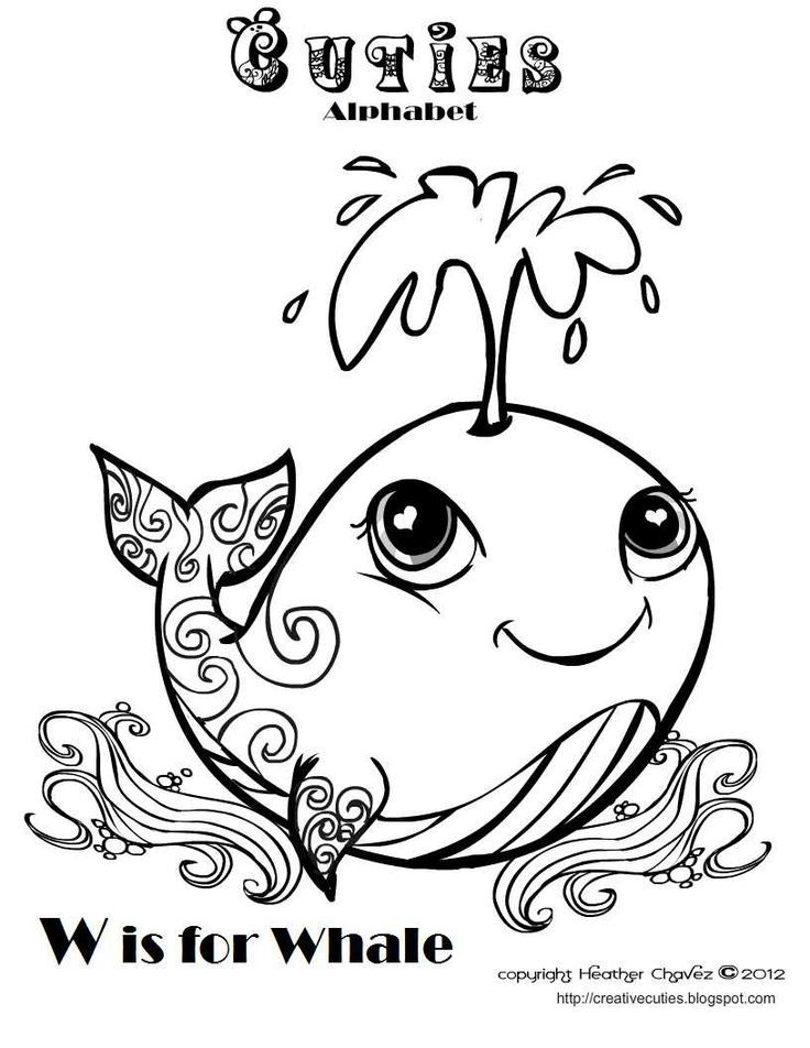 113 Whale Coloring Pages for Kids Printable 81