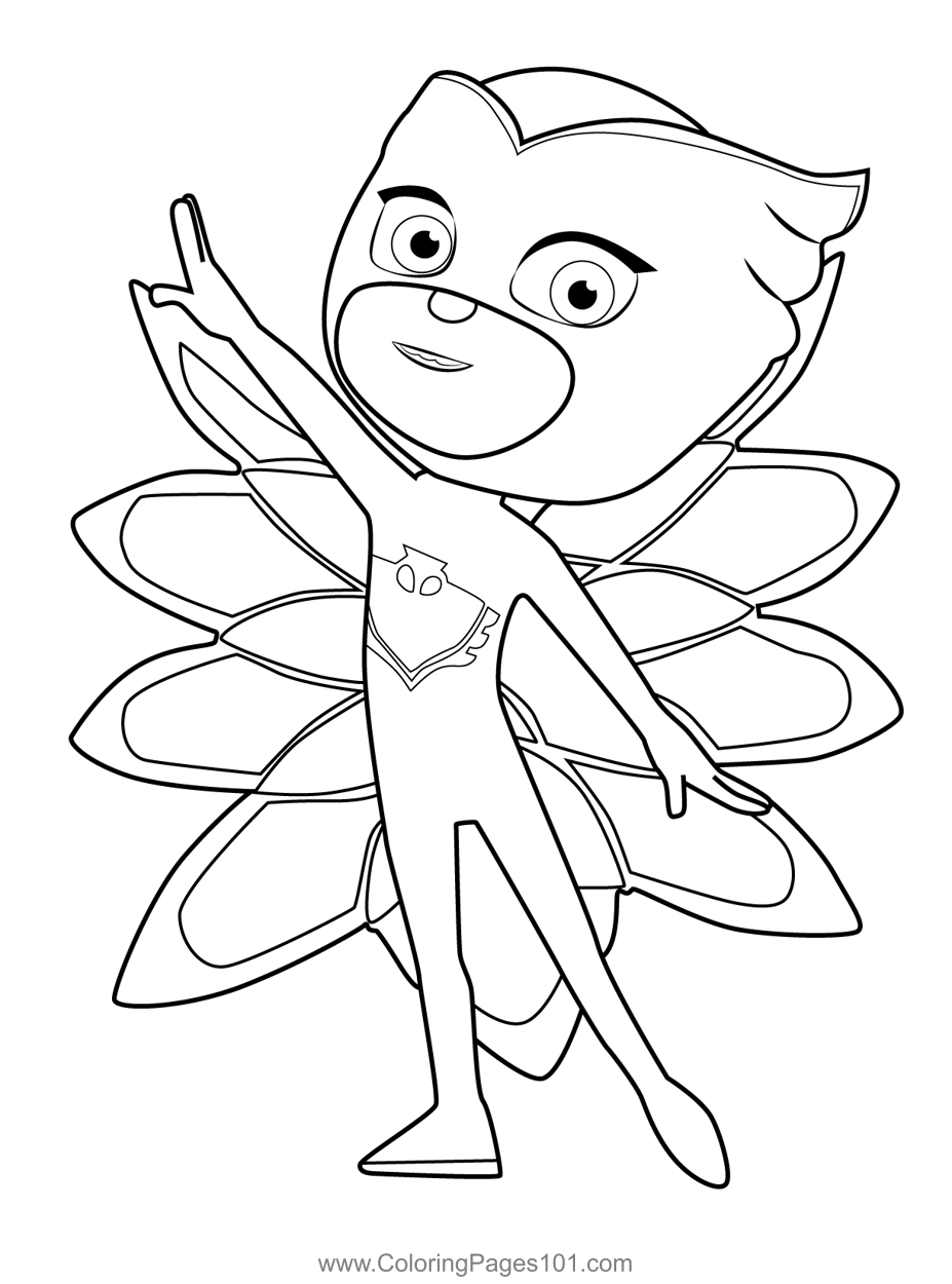 114 PJ Masks Coloring Pages Printable 103