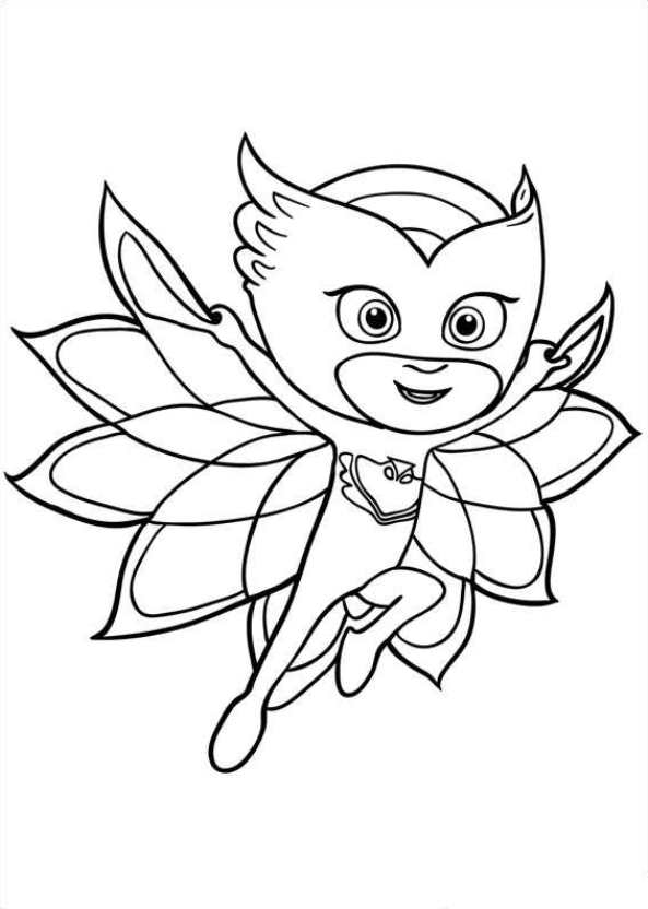 114 PJ Masks Coloring Pages Printable 107