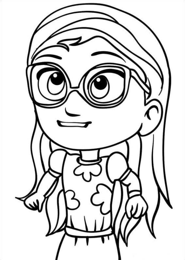 114 PJ Masks Coloring Pages Printable 108