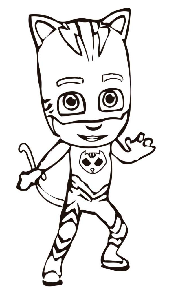 114 PJ Masks Coloring Pages Printable 109