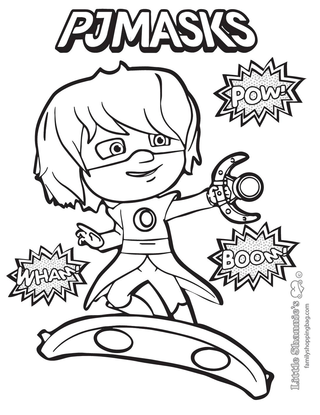 114 PJ Masks Coloring Pages Printable 11