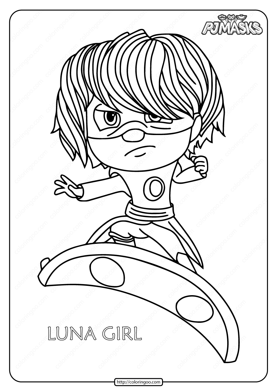 114 PJ Masks Coloring Pages Printable 110