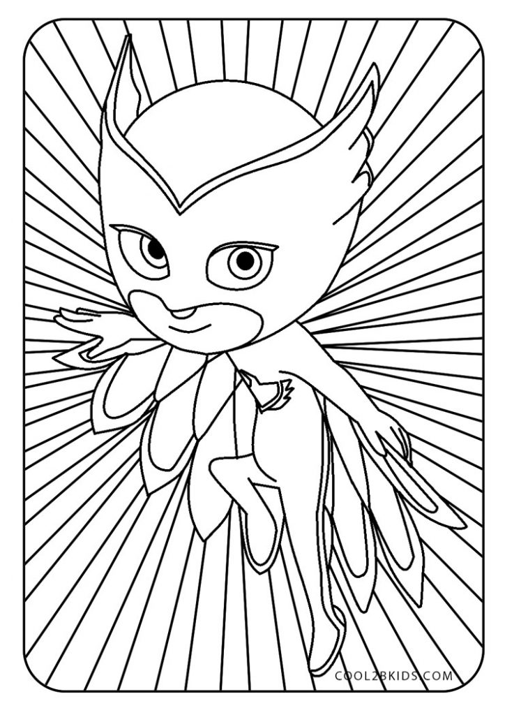 114 PJ Masks Coloring Pages Printable 17