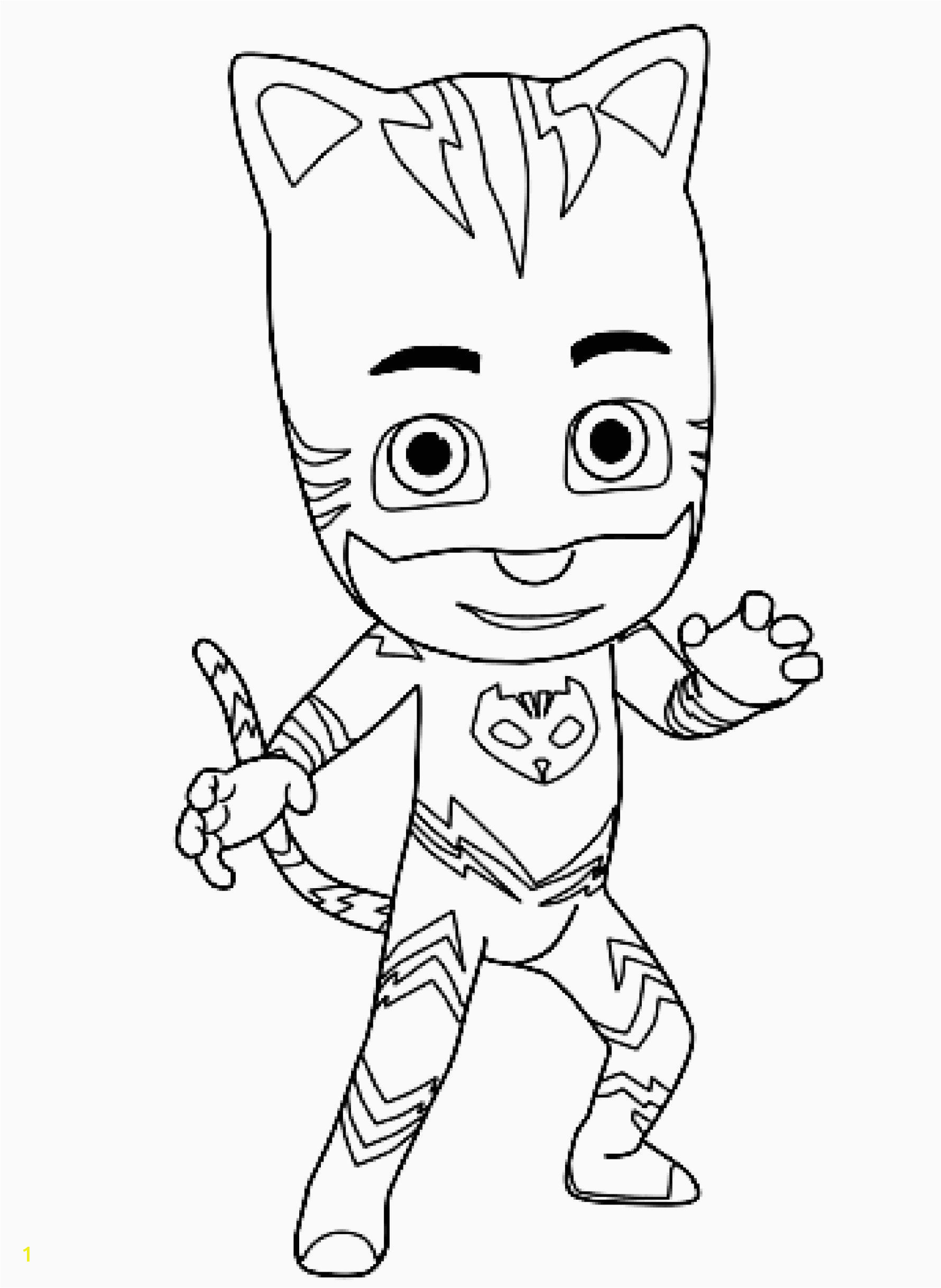 114 PJ Masks Coloring Pages Printable 23