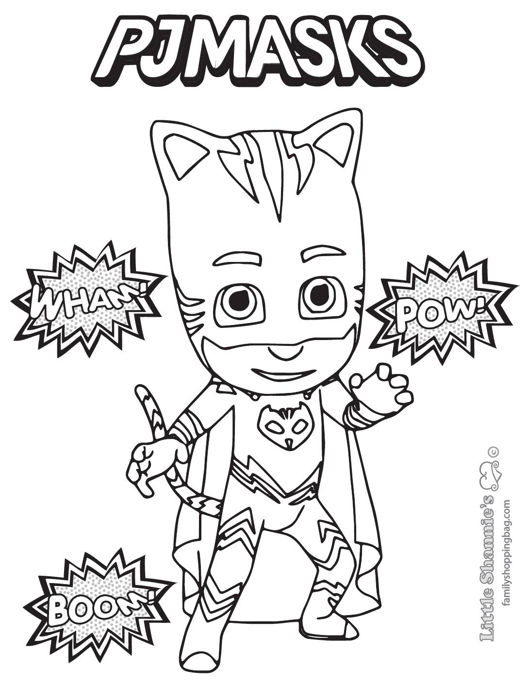 114 PJ Masks Coloring Pages Printable 25