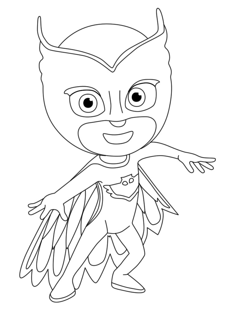 114 PJ Masks Coloring Pages Printable 29