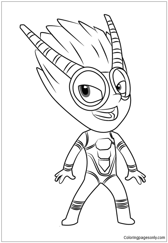 114 PJ Masks Coloring Pages Printable 35