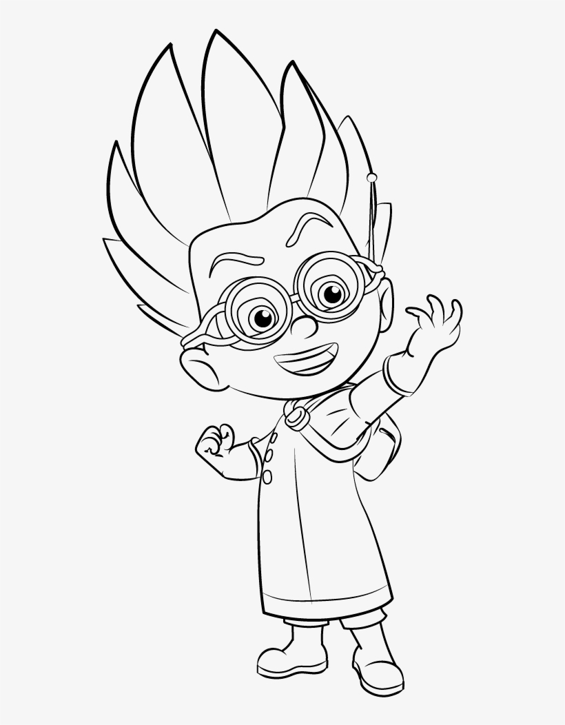 114 PJ Masks Coloring Pages Printable 36