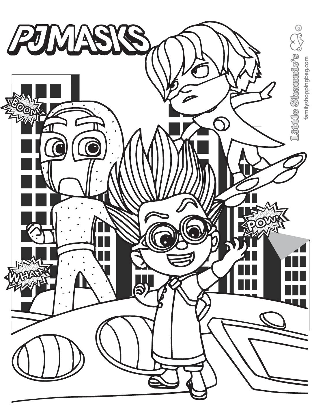 114 PJ Masks Coloring Pages Printable 4