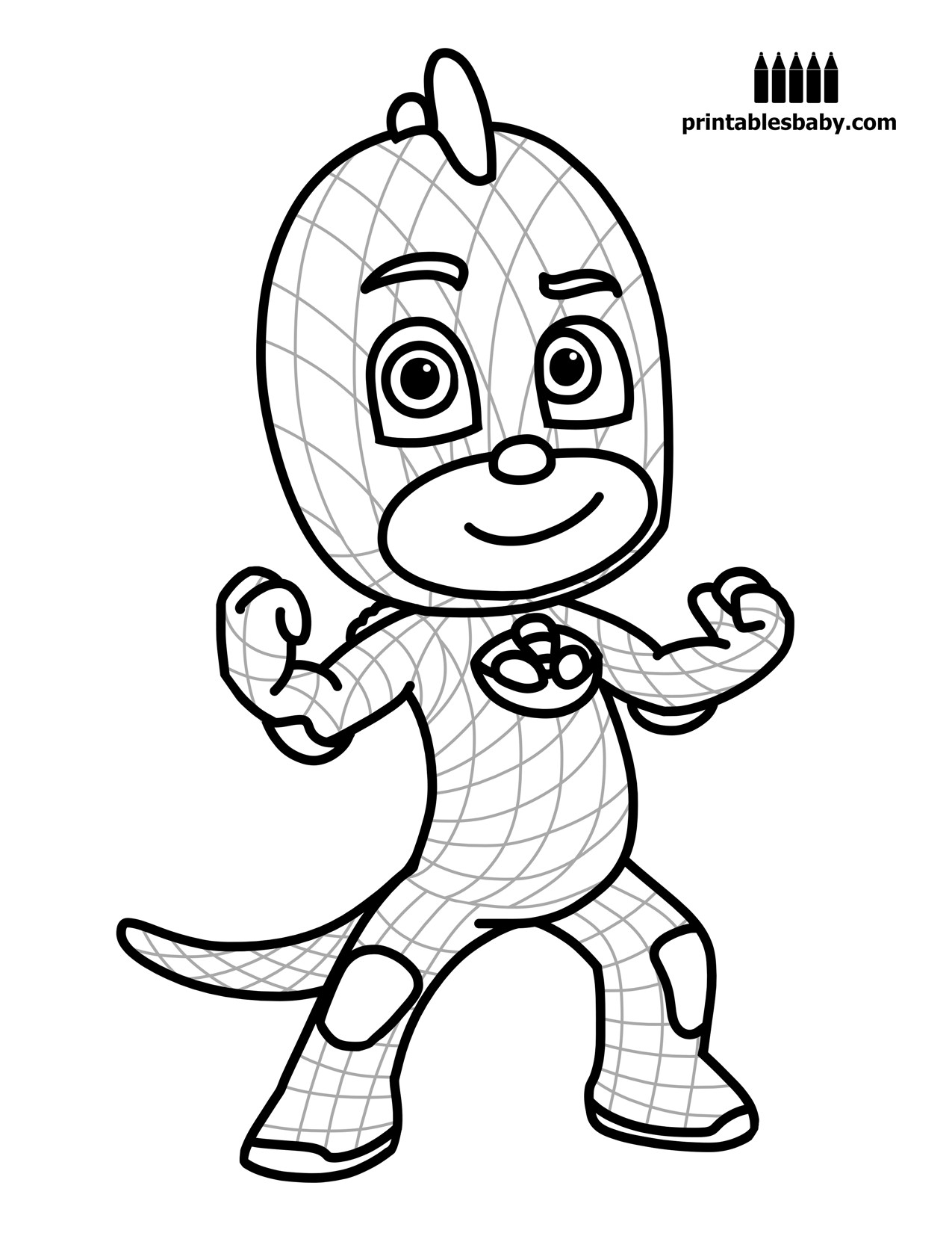 114 PJ Masks Coloring Pages Printable 40