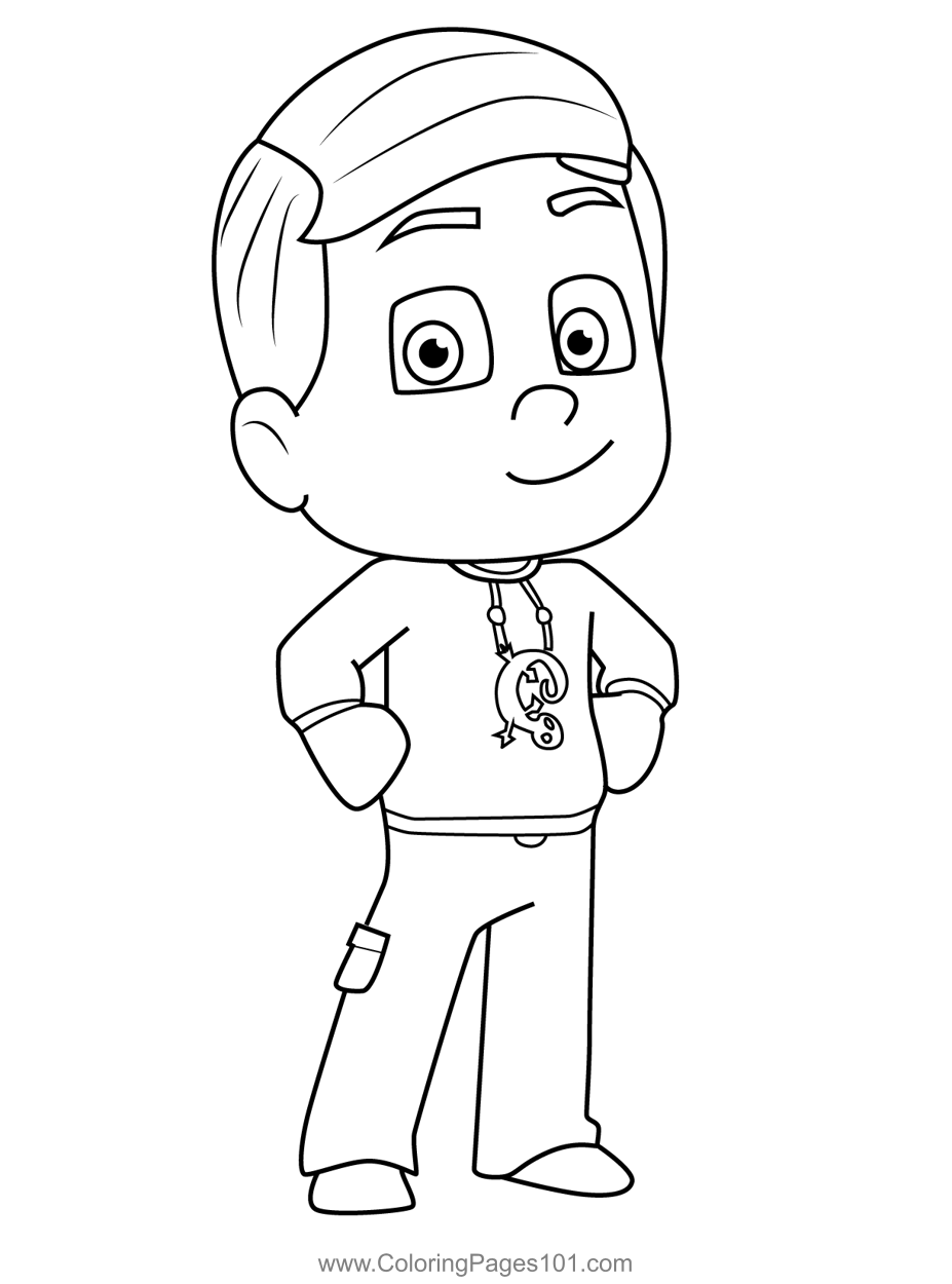 114 PJ Masks Coloring Pages Printable 46