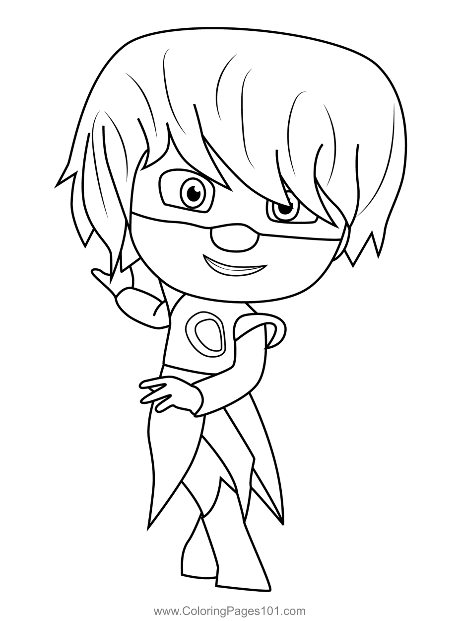 114 PJ Masks Coloring Pages Printable 48