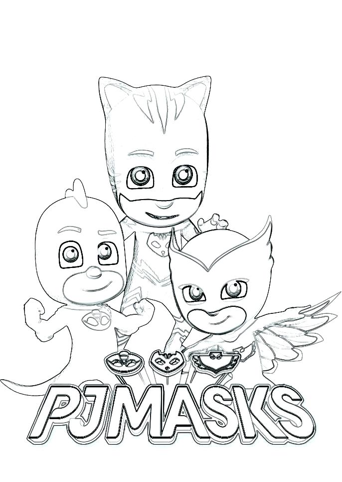 114 PJ Masks Coloring Pages Printable 52