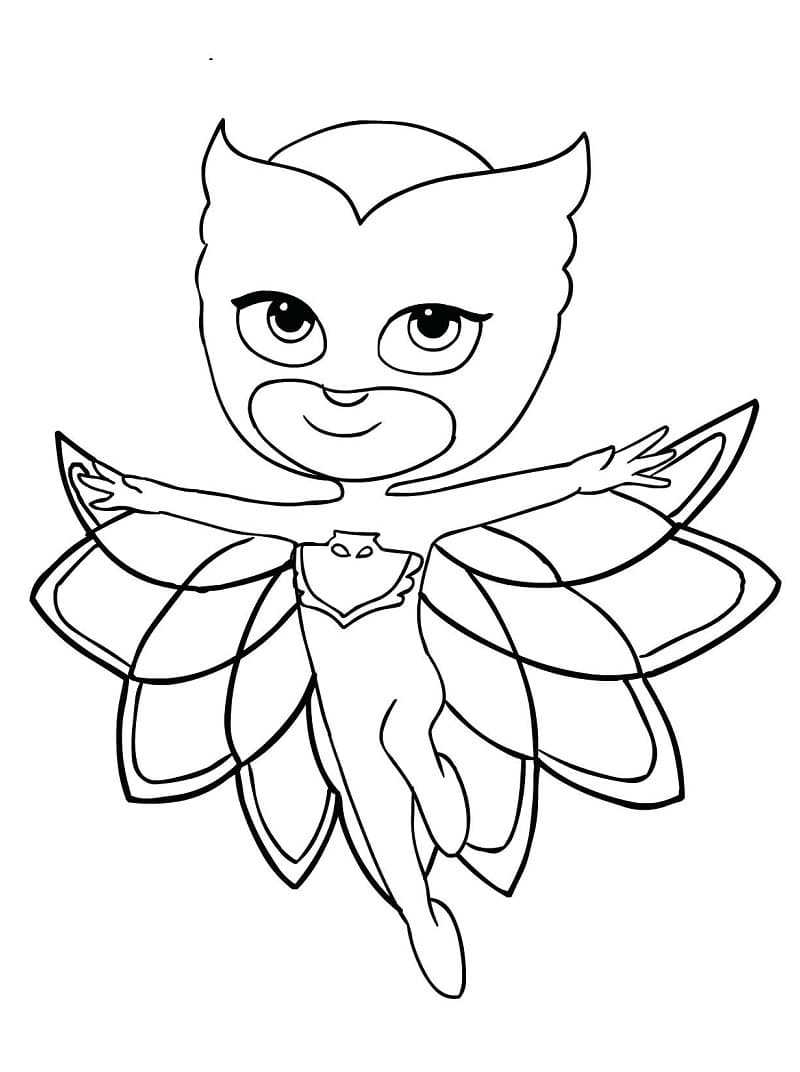 114 PJ Masks Coloring Pages Printable 66