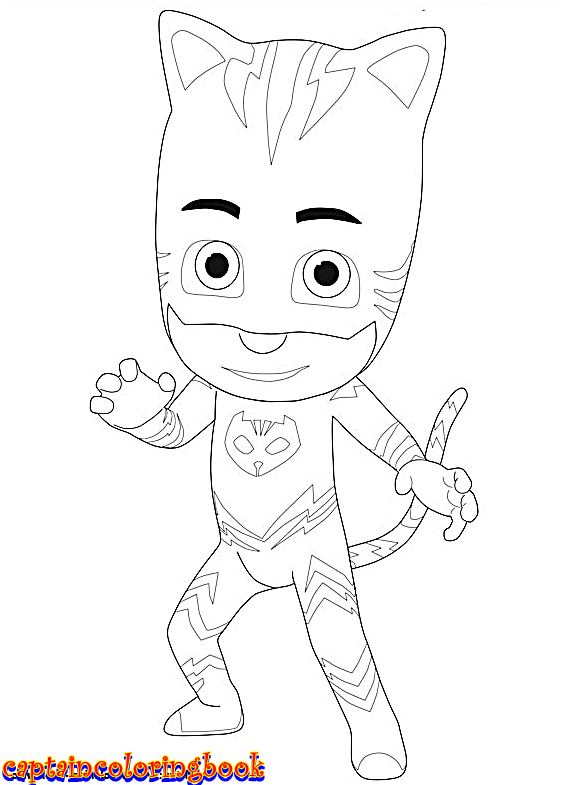 114 PJ Masks Coloring Pages Printable 68