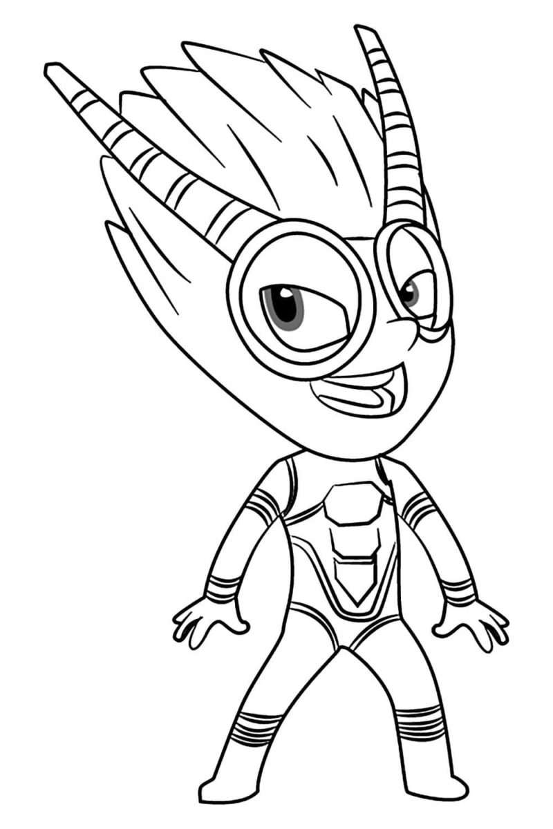 114 PJ Masks Coloring Pages Printable 76