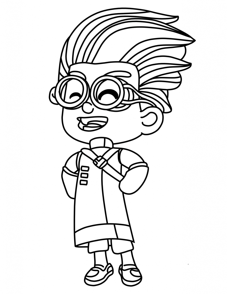 114 PJ Masks Coloring Pages Printable 77