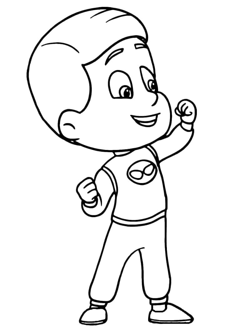 114 PJ Masks Coloring Pages Printable 8