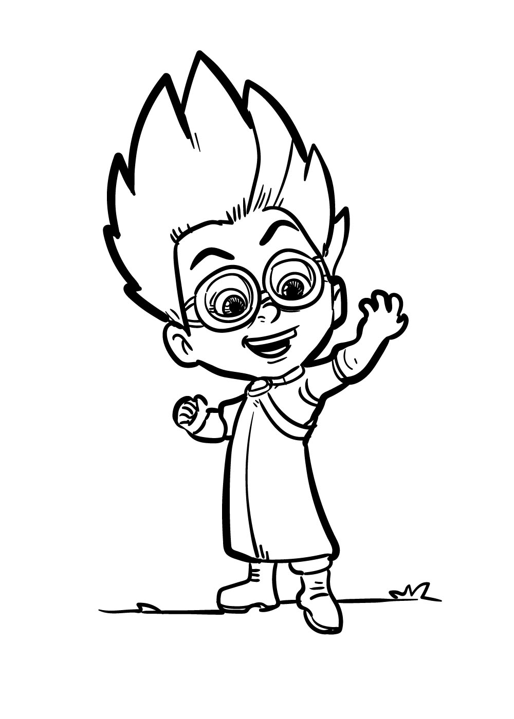 114 PJ Masks Coloring Pages Printable 83