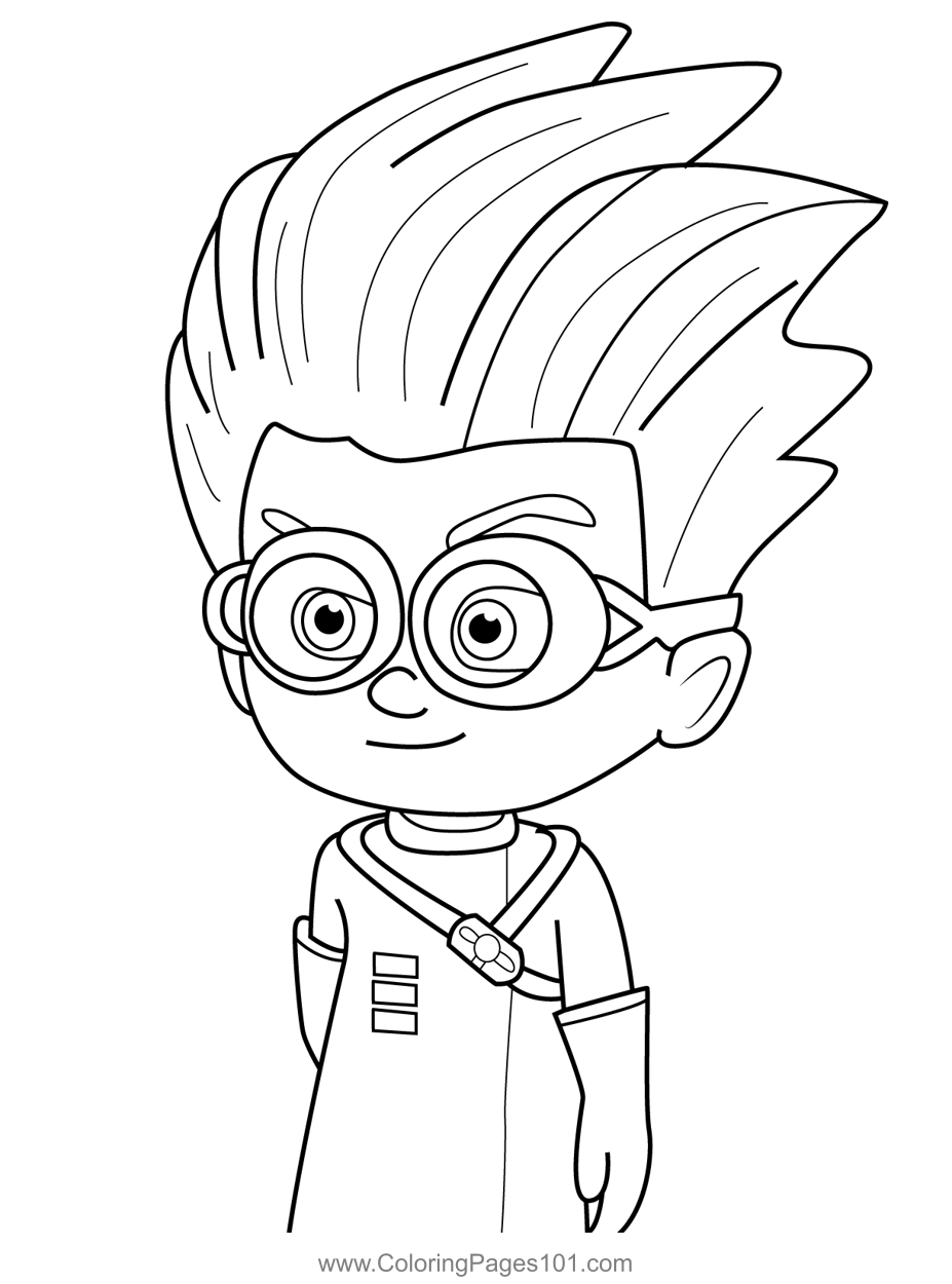 114 PJ Masks Coloring Pages Printable 88