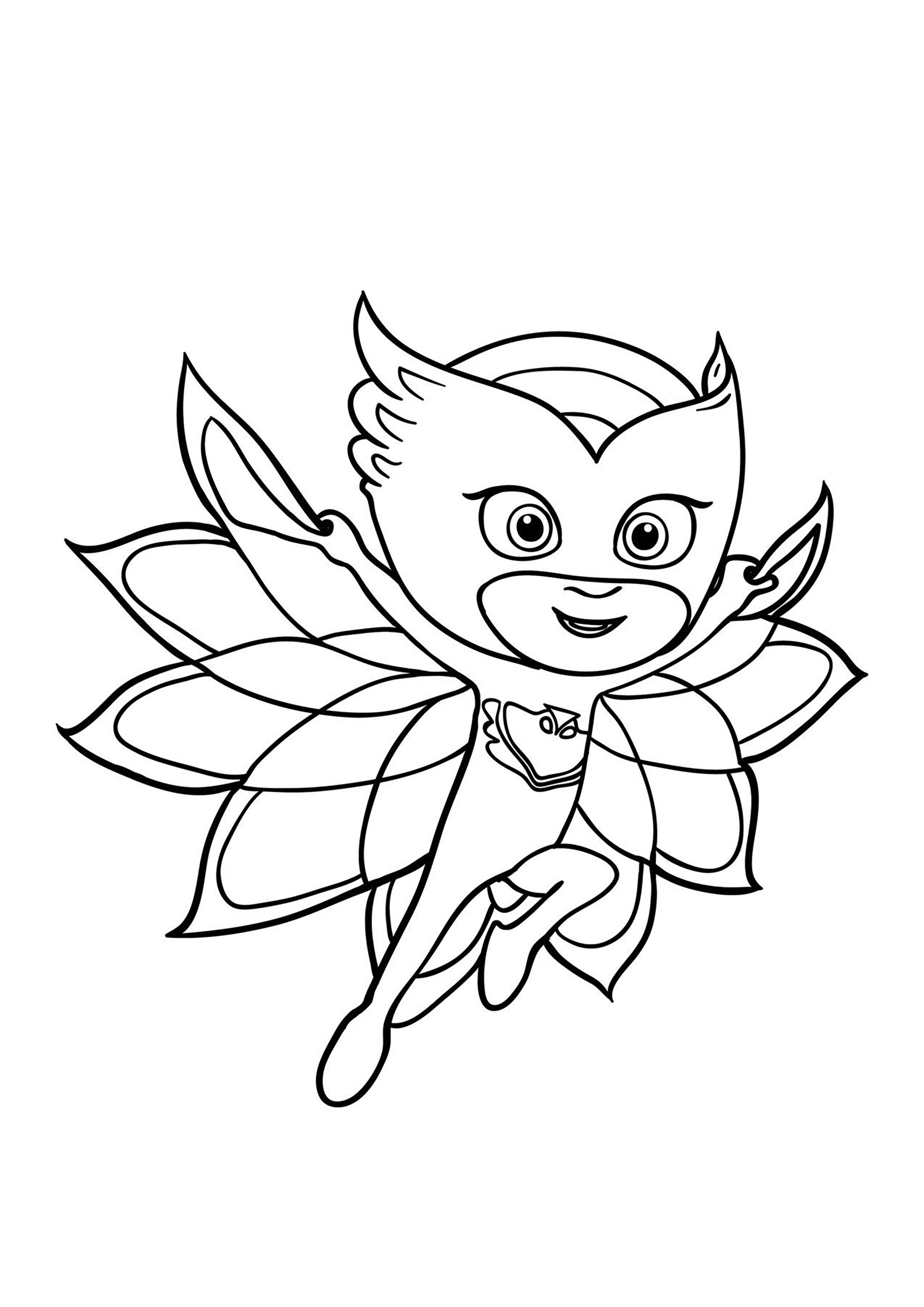 114 PJ Masks Coloring Pages Printable 90