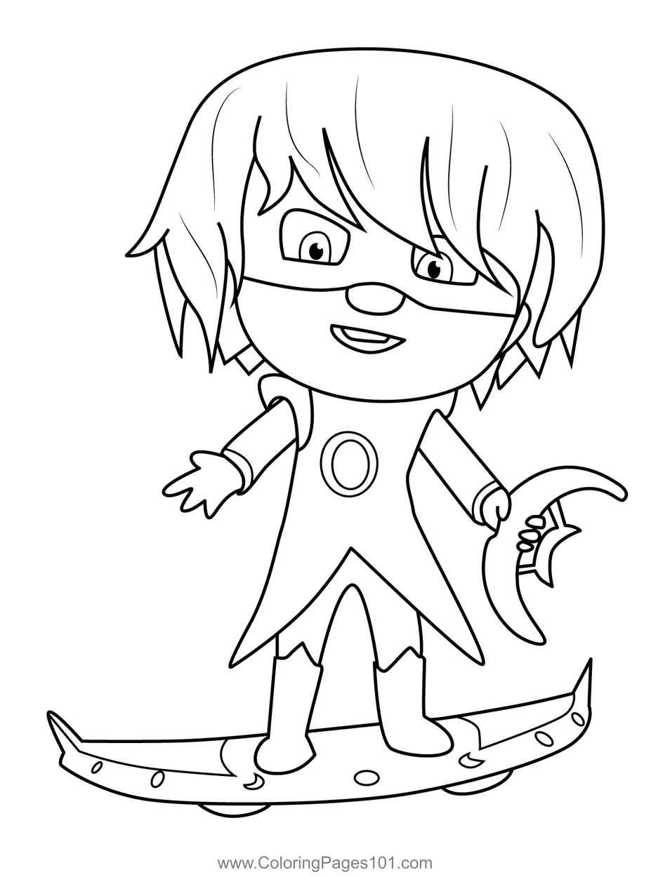 114 PJ Masks Coloring Pages Printable 91