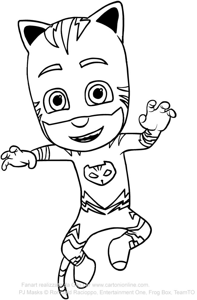 114 PJ Masks Coloring Pages Printable 97