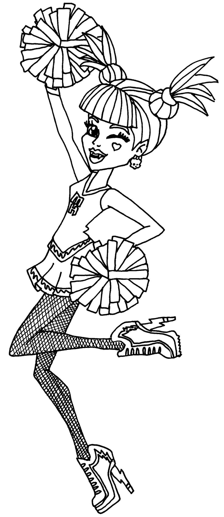 130 Monster High Coloring Pages Printable 113