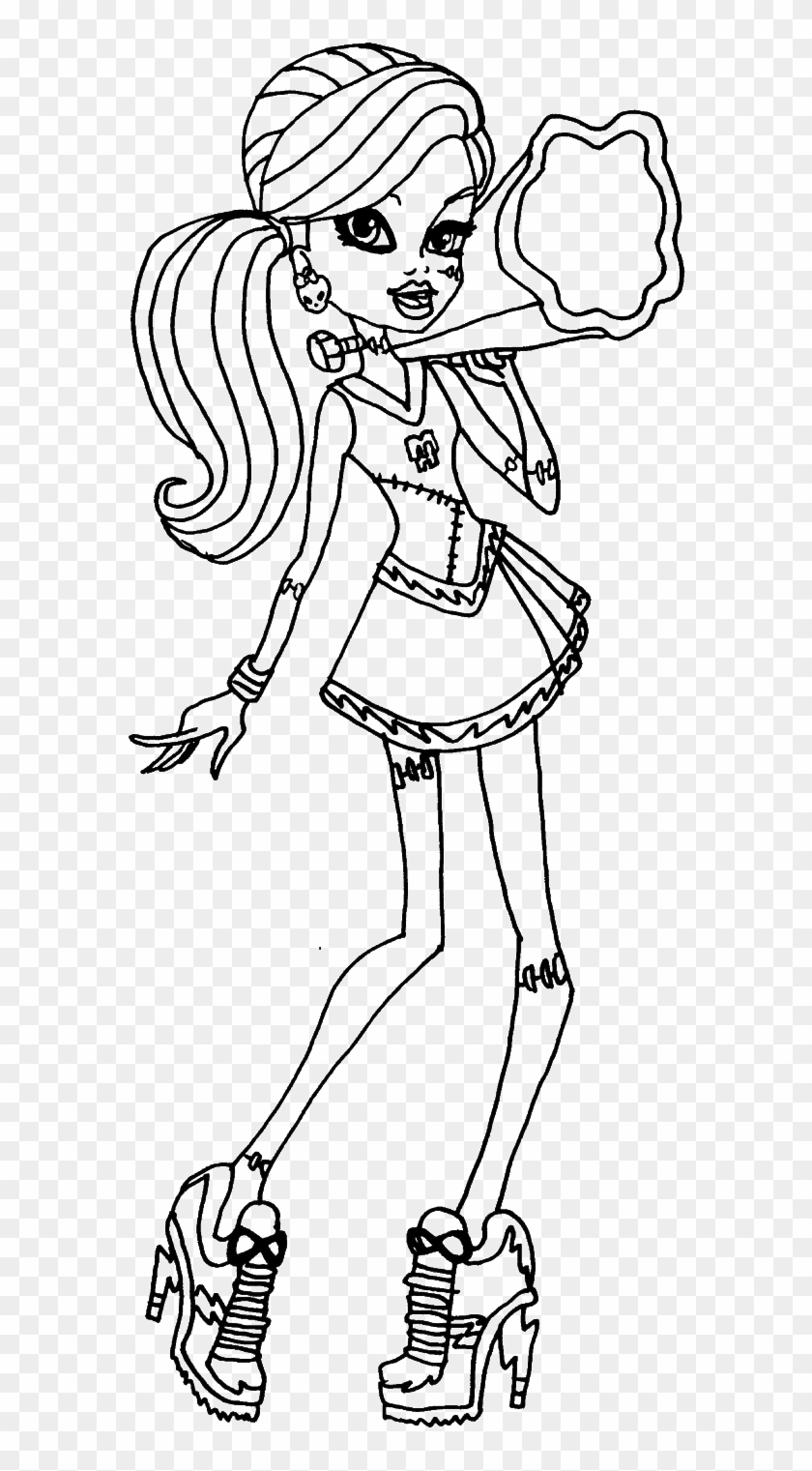 130 Monster High Coloring Pages Printable 123