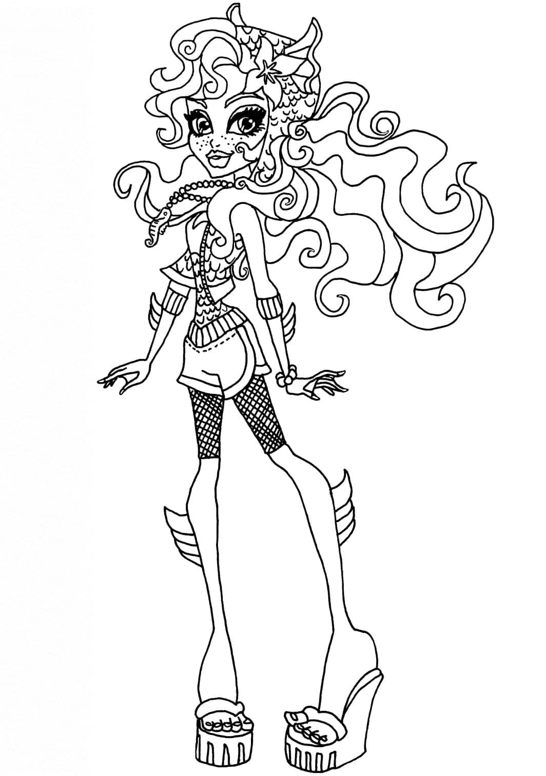 130 Monster High Coloring Pages Printable 29