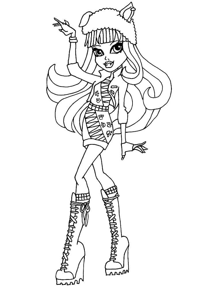 130 Monster High Coloring Pages Printable 65