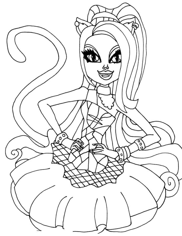 130 Monster High Coloring Pages Printable 77