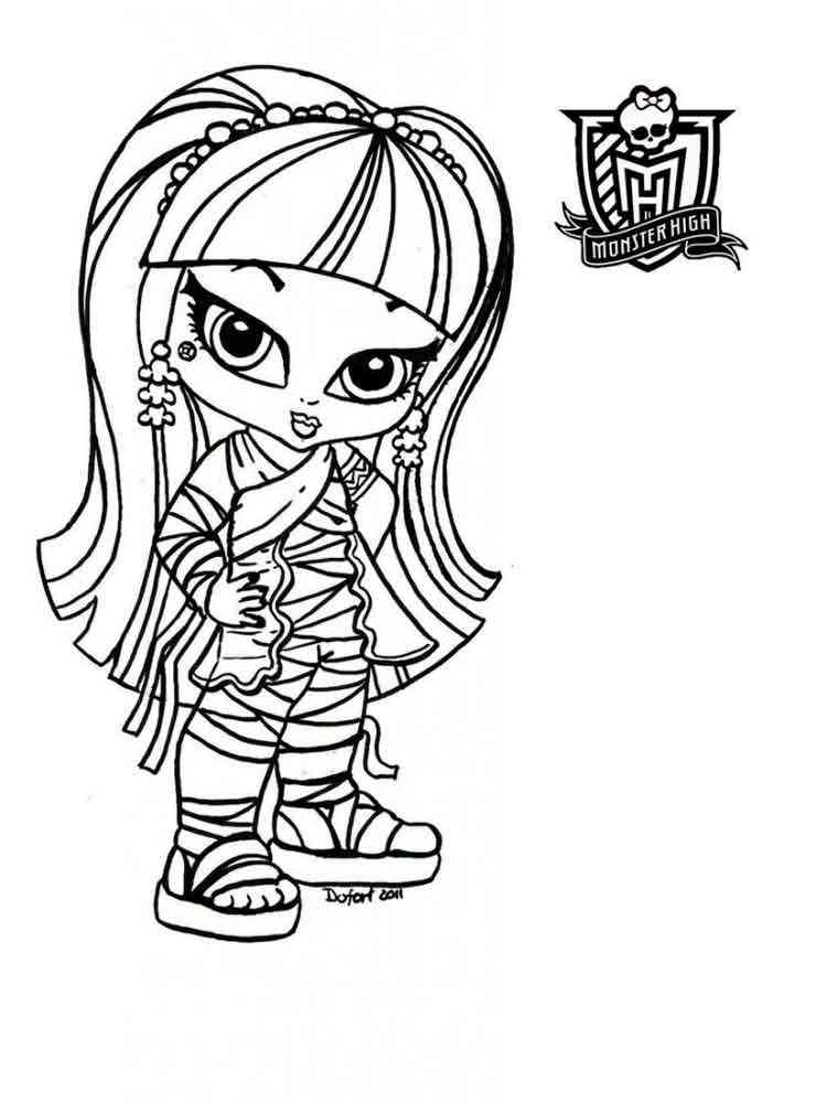 130 Monster High Coloring Pages Printable 79