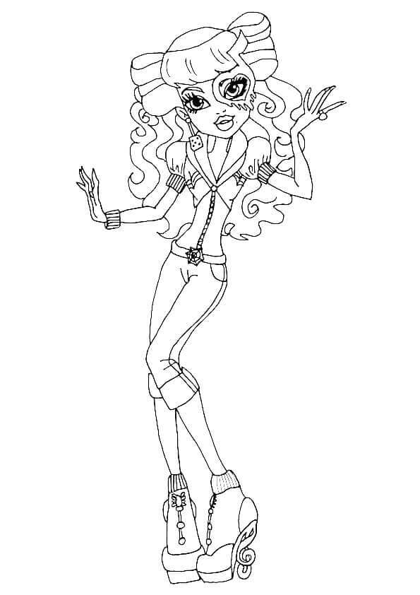 130 Monster High Coloring Pages Printable 82