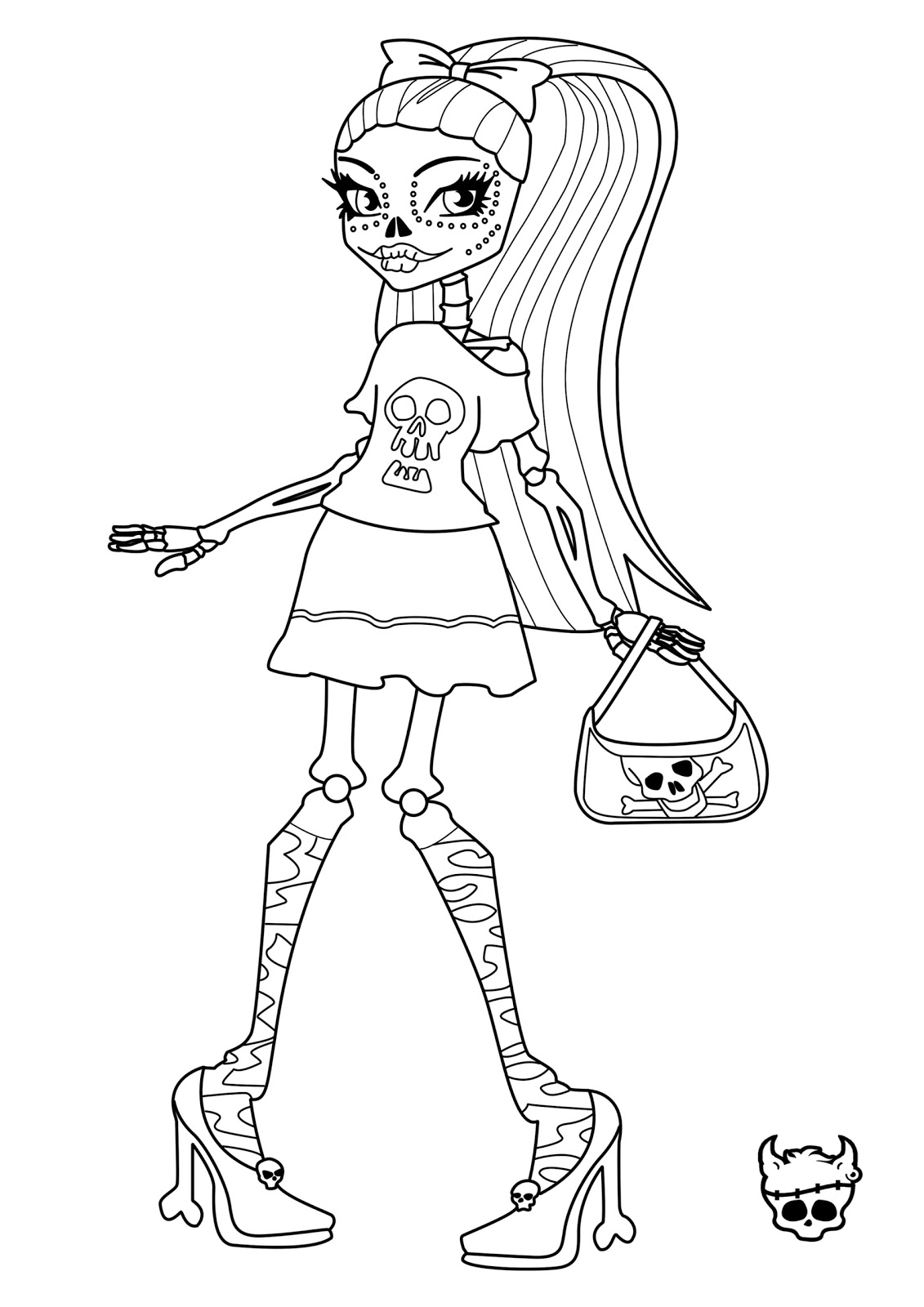 130 Monster High Coloring Pages Printable 85