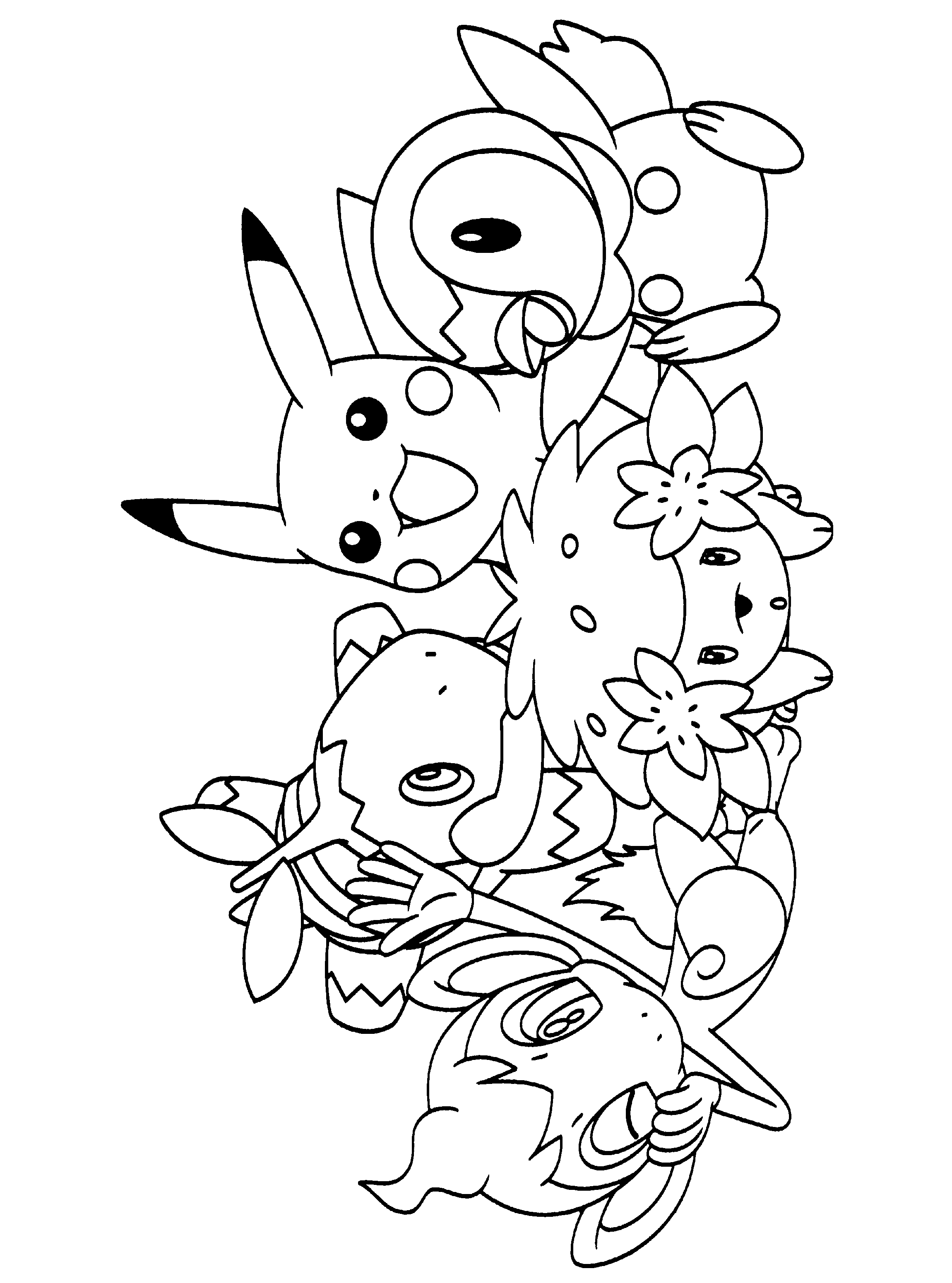 137 All Legendary Pokemon Coloring Pages Printable 1