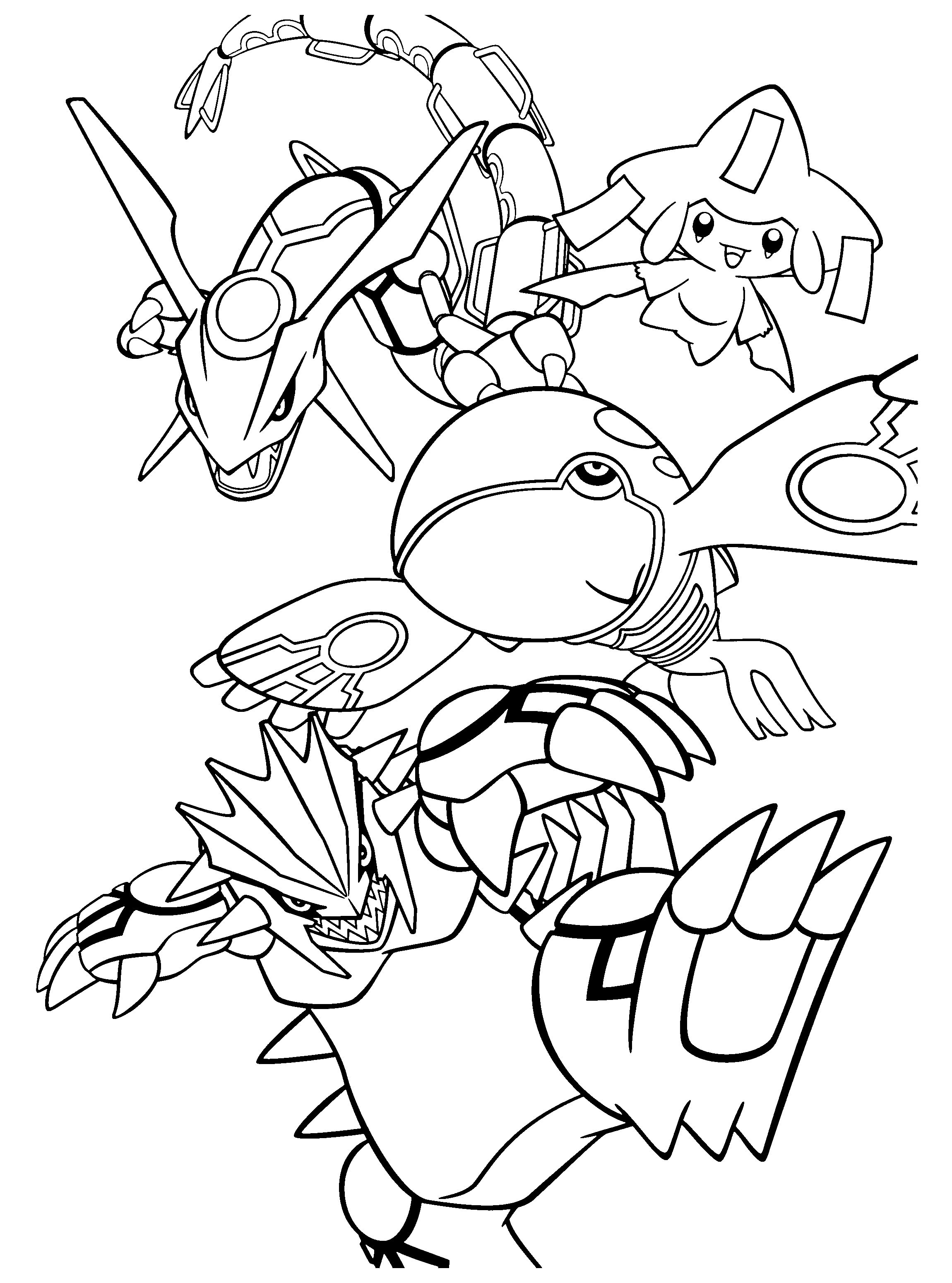 137 All Legendary Pokemon Coloring Pages Printable 38