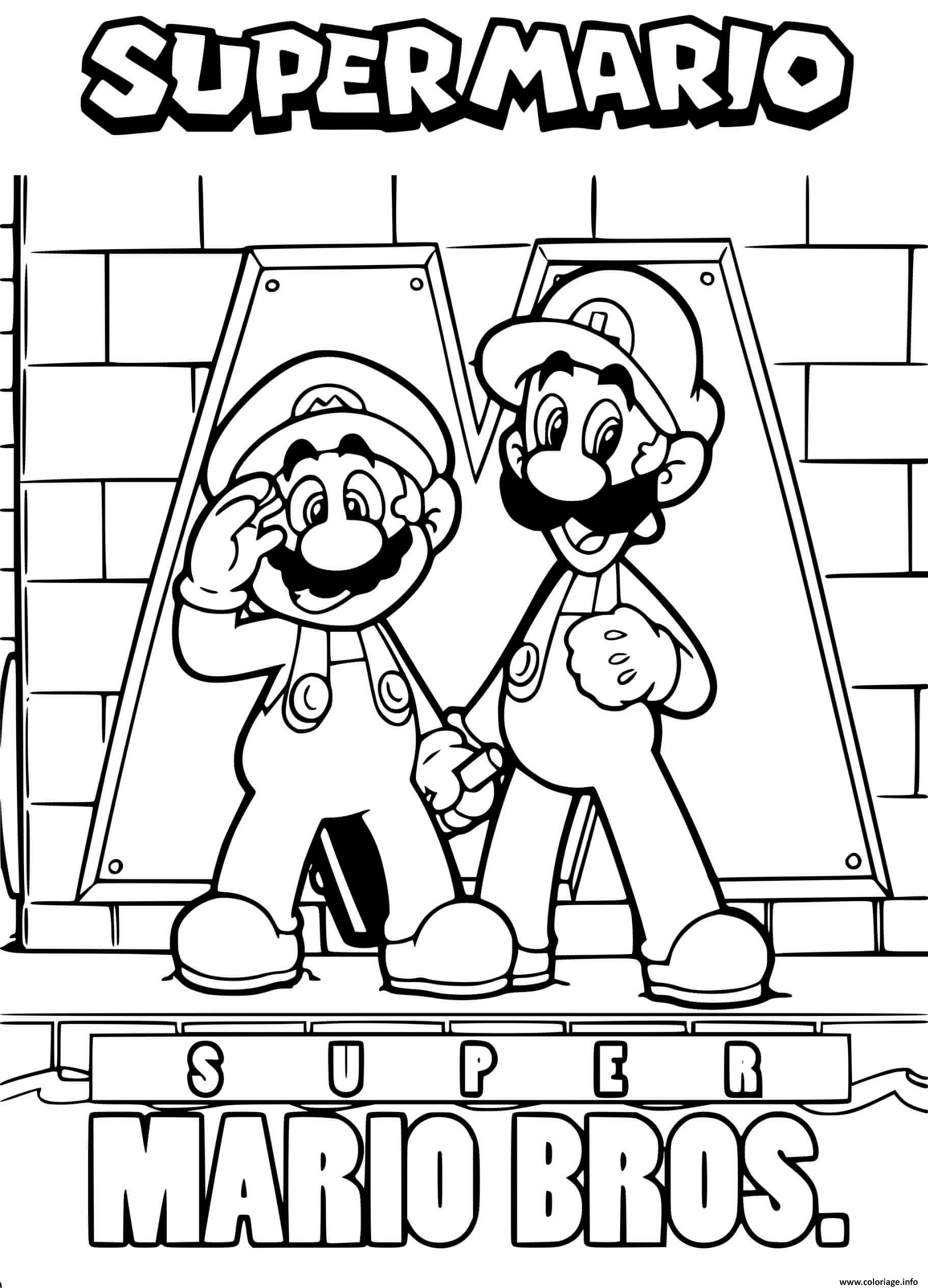 93 Cute Luigi Coloring Pages for Kids Printable 29