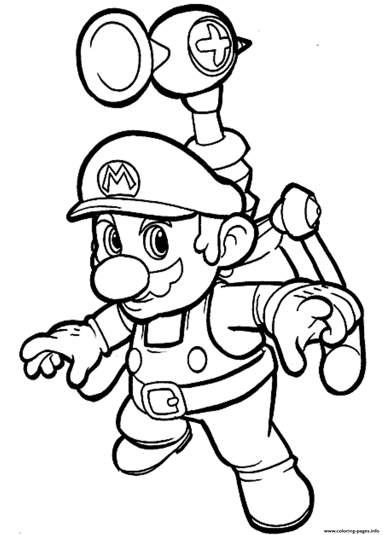 93 Cute Luigi Coloring Pages for Kids Printable 32