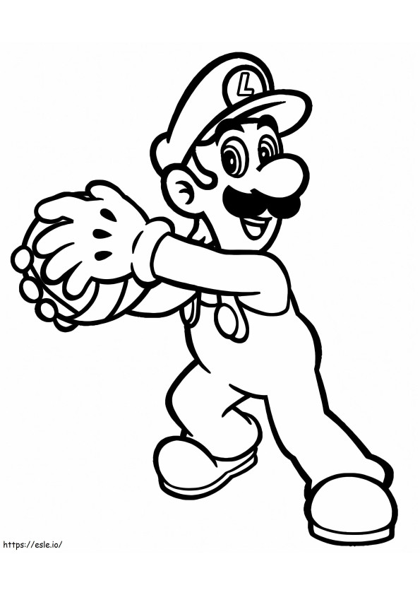 93 Cute Luigi Coloring Pages for Kids Printable 64