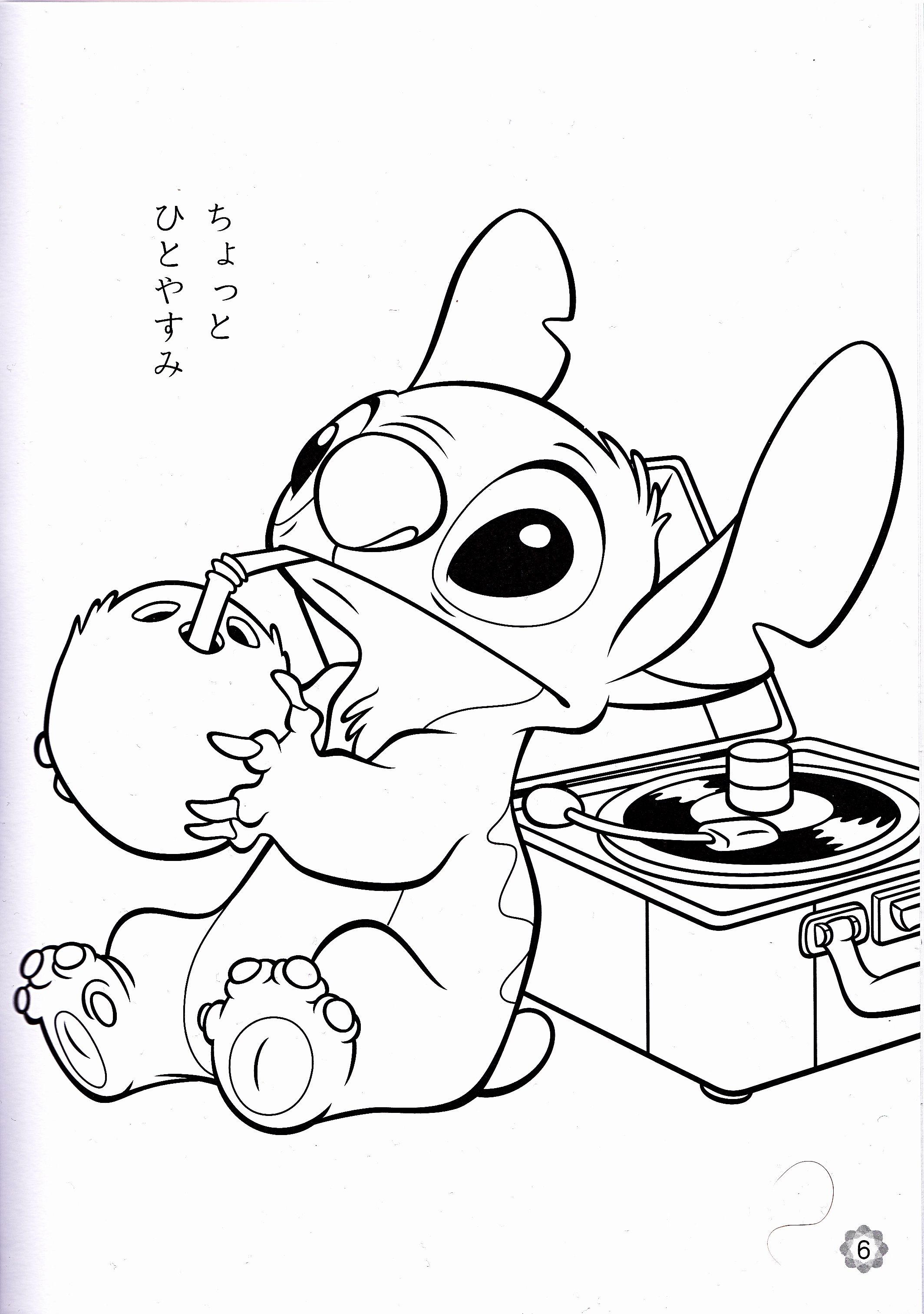 31 Adorable Lilo & Stitch Coloring Pages Printable