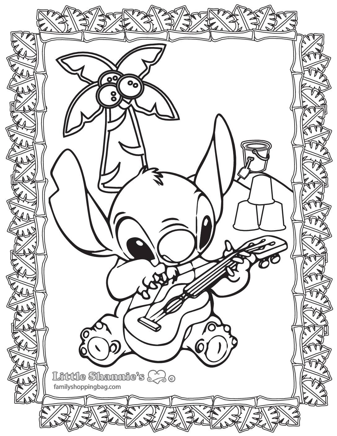 39 Free Printable Lilo and Stitch Coloring Pages for Kids