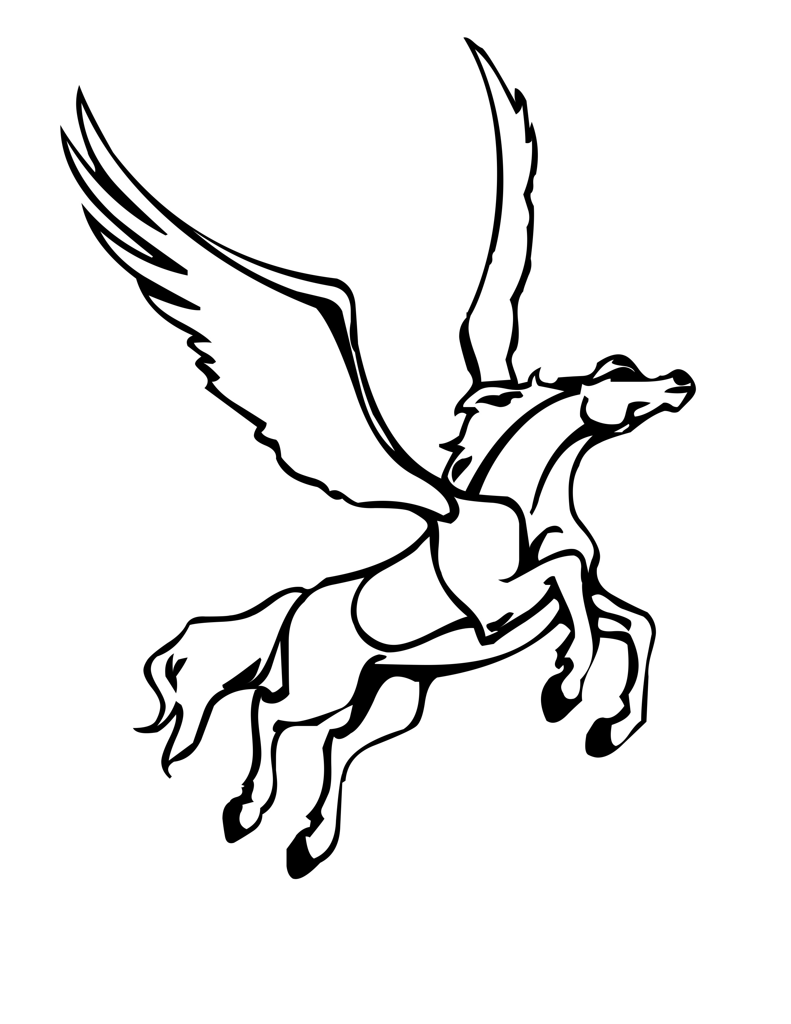 pegasus coloring pages for kids printable jpg