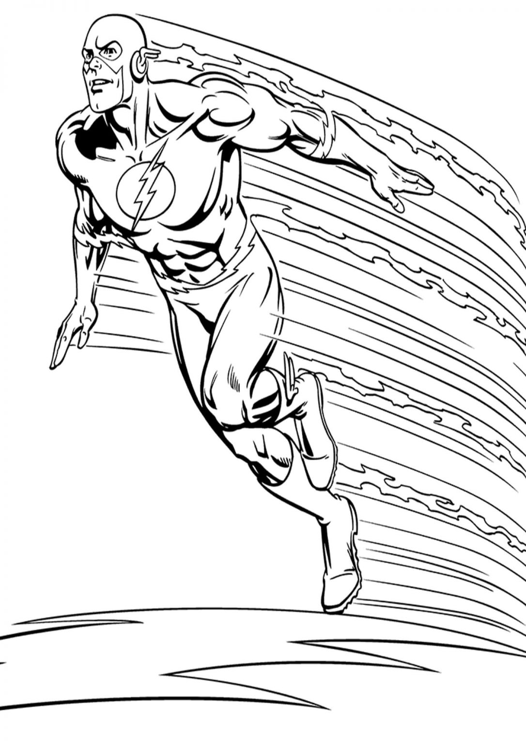 flash coloring pages printable jpg