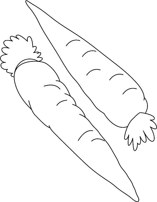 carrot coloring pages printable jpg