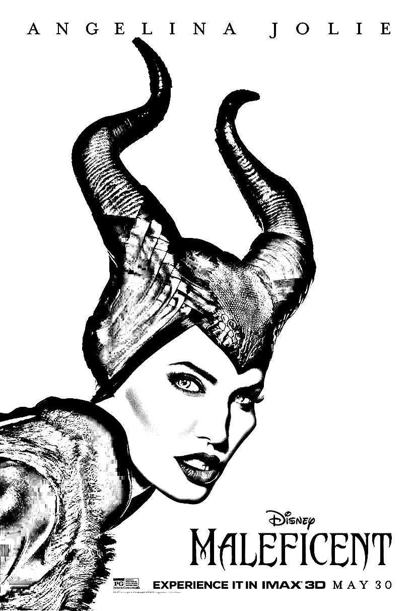 enchanting maleficent coloring pages printable jpg