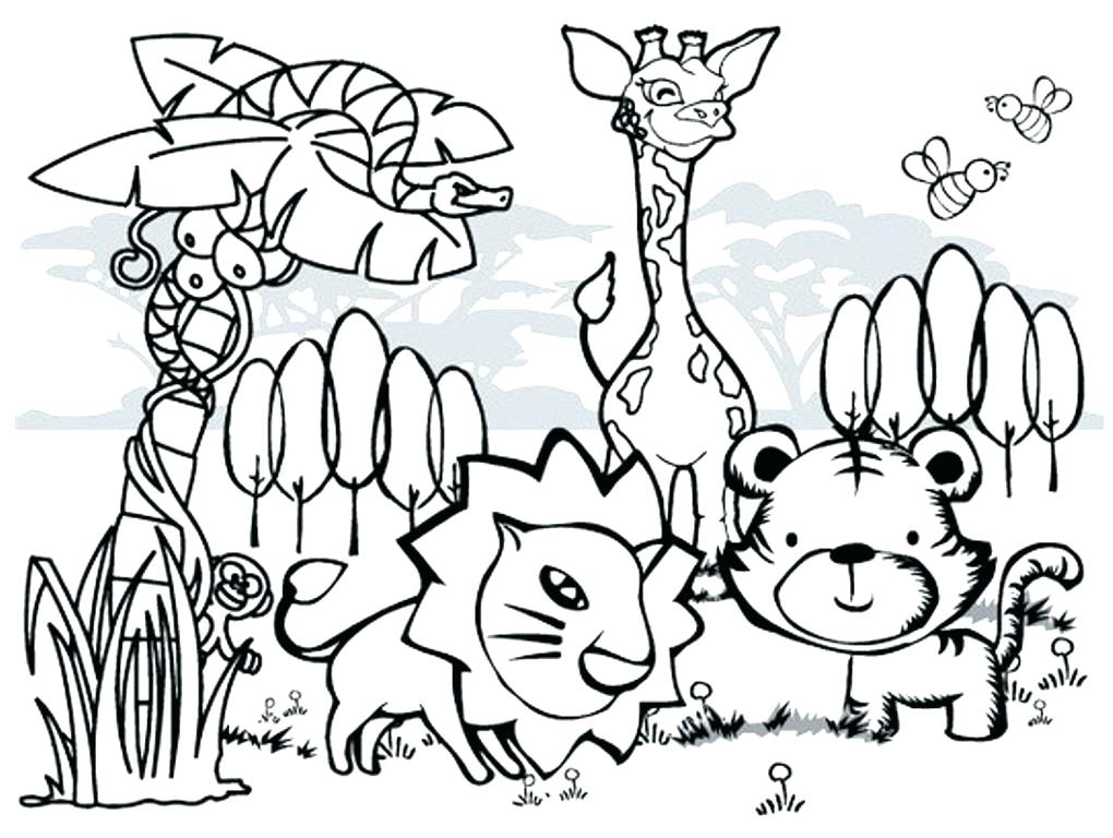 wild animal coloring pages printable jpg