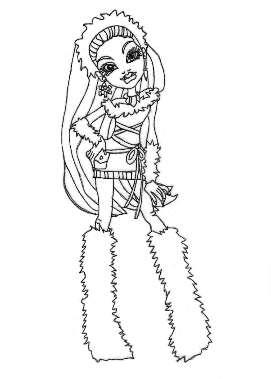 monster high coloring pages printable jpg